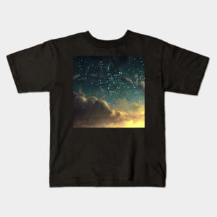 Starry Nightscape Kids T-Shirt